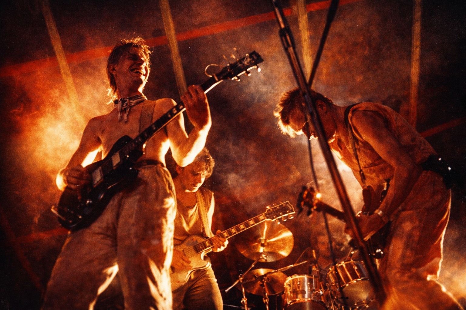 AD performing live